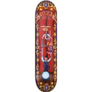 One Sideshow Acrobat Deck 7.75 Skateboard Decks  Sports 