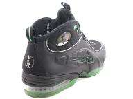 DS NIKE 2009 AIR PENNY 1/2 HALF CENT BLACK GREEN 11.5 FOAMPOSITE 