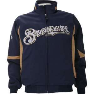  Milwaukee Brewers Youth Authentic Collection Therma Baseâ 