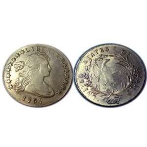  Replica U.S.bust Dollar 1797 Small Eagle 