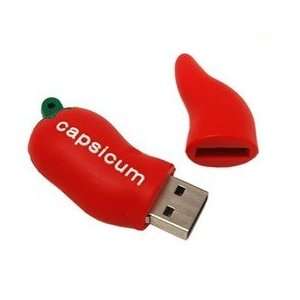  1GB Hot Pepper Flash Drive (Red) Electronics