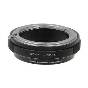 com Fotodiox Aperture Control 52mm Filter Adapter for Nikon G/DX lens 
