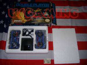 NES Nintendo ACCLAIM DOUBLE PLAYER CONTROLLERS   BOXED  