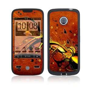  HTC Droid Eris Skin Decal Sticker   Orange Rose 