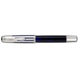  Pelikan Souveran 625 Dark Blue Transparent Rollerball Pen 