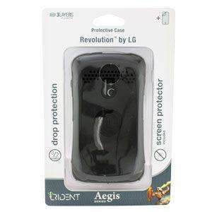 TRIDENT Aegis BLACK Hybrid CASE for LG REVOLUTION VS910 816694011136 