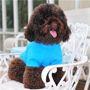 Dog T shirts wholesale dog clothing Dog blank t shirt Pet tee cotton 