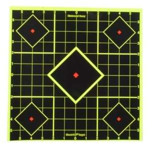  Shoot N C~ Target 12 X 12 Sight In, 5 Pack Sports 