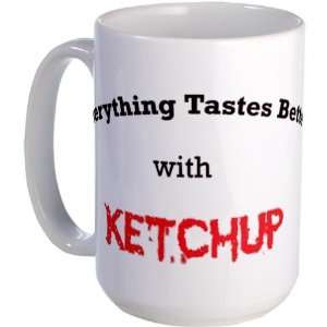 Everything Tastes Better With Funny Large Mug by   