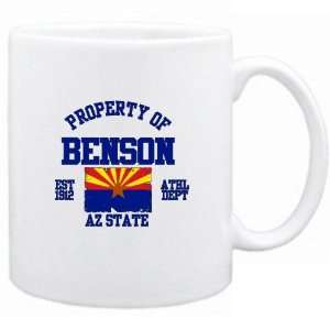 New  Property Of Benson / Athl Dept  Arizona Mug Usa City  