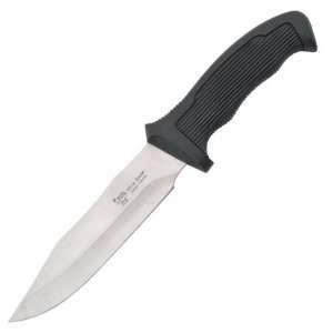  Hen Rooster 0009 Bowie Hunter Fixed Blade Black Rubber 