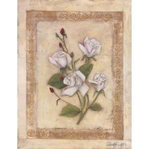  Rosas Blancas ll   Celeste Peters 13x17 CANVAS