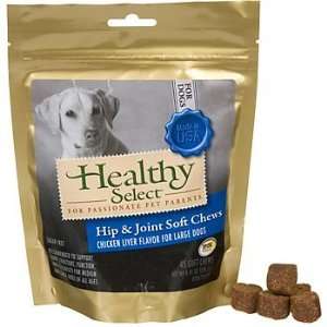Select Chicken Liver Flavor Hip & Joint Soft Chews For Medium & Large 