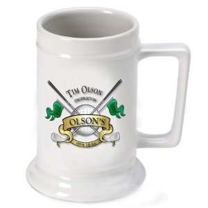   Favors Personalized 16 oz. Golf Beer Stein
