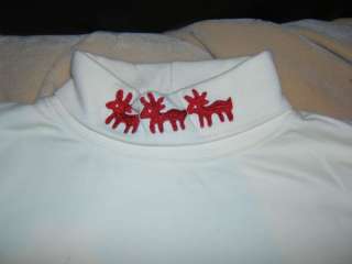 Ladies New Holiday Turtleneck Shirt by Design Options  