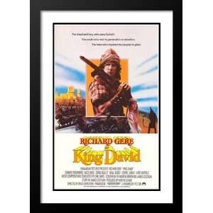 King David 20x26 Framed and Double Matted Movie Poster 