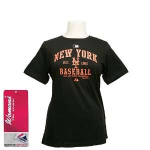  New York Mets Womens Plus Size Ac Classic T Shirt By 