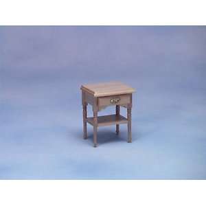  Dollhouse Miniature Pine Side Table 