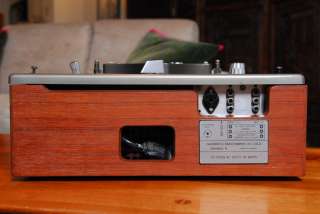 Vintage Tandberg Model 6 Tape Recorder with Orig Box/Manual/Case 