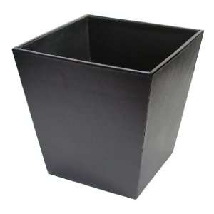   Royce Leather 778 6 Executive Waste Paper Basket Black