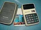 very rare 24k gold panasonic calculator  