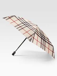 Burberry   Automatic Check Umbrella    