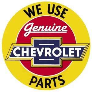  Genuine Chevrolet Parts Porcelain Refrigerator Magnet 