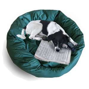   Pet Bed in 13 Fabric Selections  Color SOLID GREEN