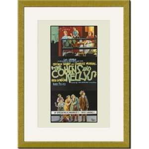  Gold Framed/Matted Print 17x23, The Cohens and the Kelly 