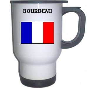  France   BOURDEAU White Stainless Steel Mug Everything 