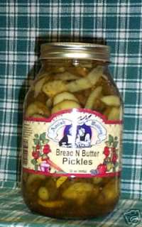 Quart Amish Wedding Homemade Bread & Butter Pickles  