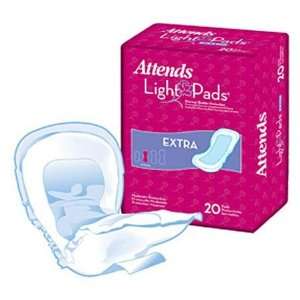  Attends Light Pads Moderate Extra (20pk) Health 