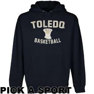 Toledo Rockets Legacy Pullover Hoodie   Navy Blue