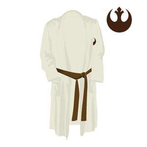  Star Wars Mens Dressing Gowns   Luke Sywalker Bathrobe 