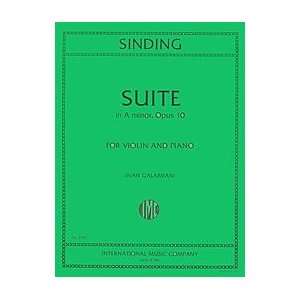  Suite in A minor, Op. 10 Musical Instruments