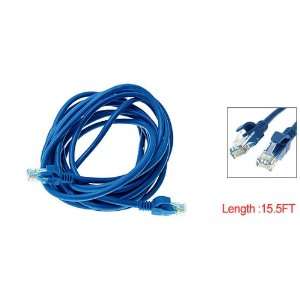   FT Cat5e Internet Ethernet Lan Network Patch Cable Blue Electronics