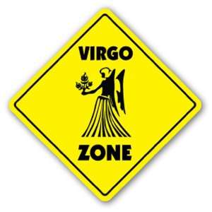  VIRGO ZONE Sign novelty gift zodiac horoscope Patio, Lawn 