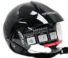 TMS DOT BLACK 3/4 OPEN FACE SCOOTER MOTORCYCLE HELMET M