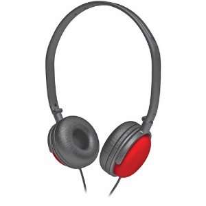  Red Dj Style Stereo Headphones Electronics