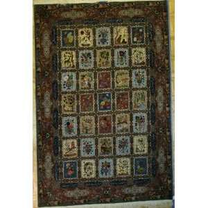    6x10 Hand Knotted Tabriz Persian Rug   69x101
