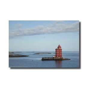  Lighthouse Svesfjord Norway Giclee Print