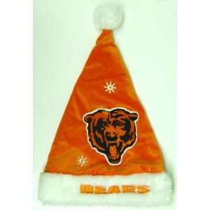  Chicago Bears Plush Santa Hat