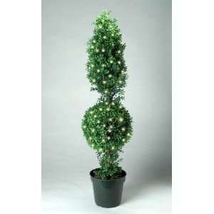  Tree Company LBXT 300 48 48 Inch Boxwood Cone and Ball Topiary 
