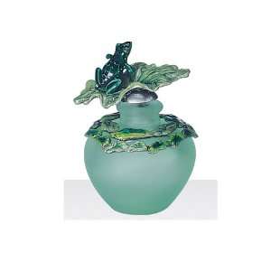  Small Frog on Lily Pad Perfume Bottle
