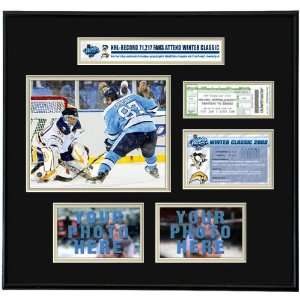  2008 NHL Winter Classic Ticket Frame   Penguins Sports 