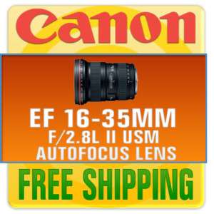 Canon EF 16 35mm f/2.8L II USM Autofocus Lens Brand New 013803078596 