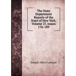  The State Department Reports of the State of New York 