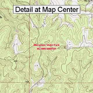   Map   Meramec State Park, Missouri (Folded/Waterproof) Sports