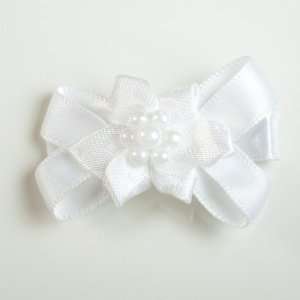 White Bow and Cute Hair Clip Beauty