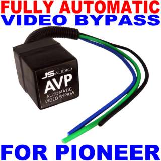 PIONEER VIDEO HACK BRAKE BYPASS MVH P8200BT MVH P8200  